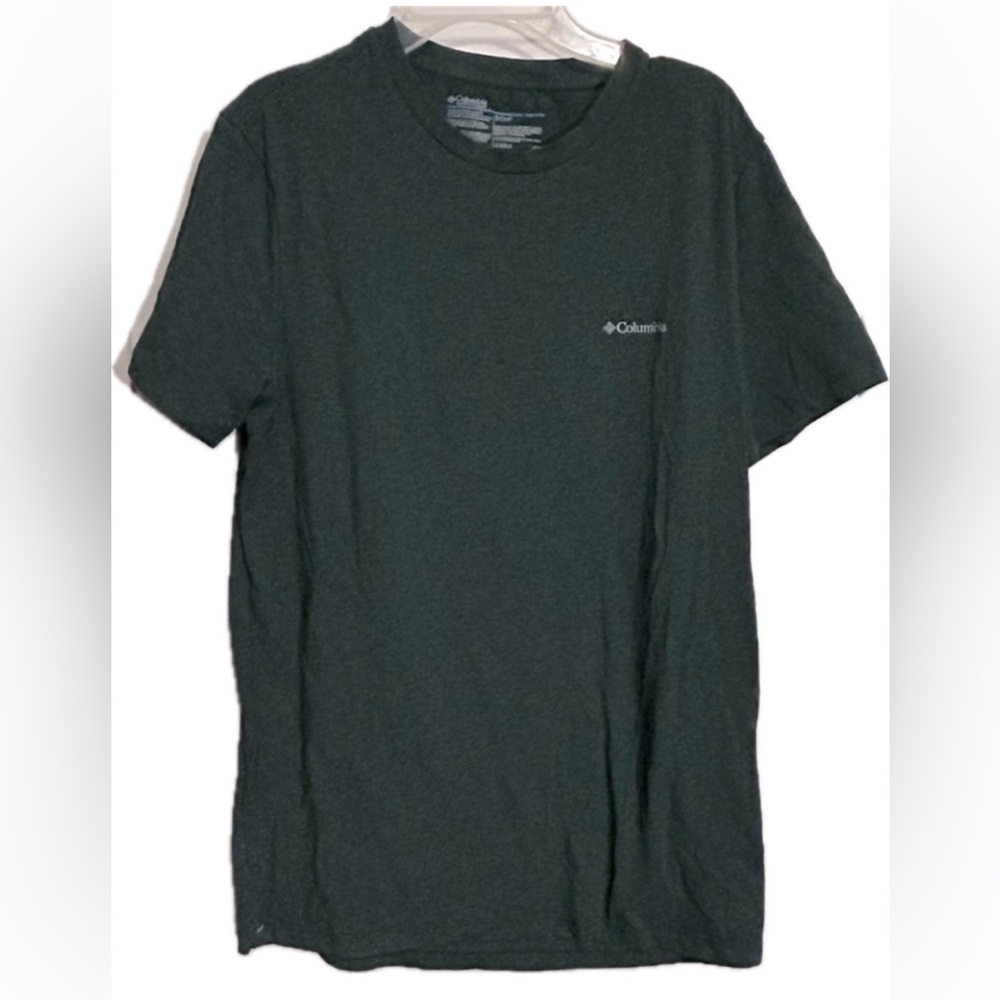 Columbia Men's Dark Gray Heather Short Sleeve T-shirt Size Small